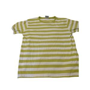 VTG Y2K Bobbie Brooks‎ Striped Shirt Medium Casual Classic Preppy Lightweight